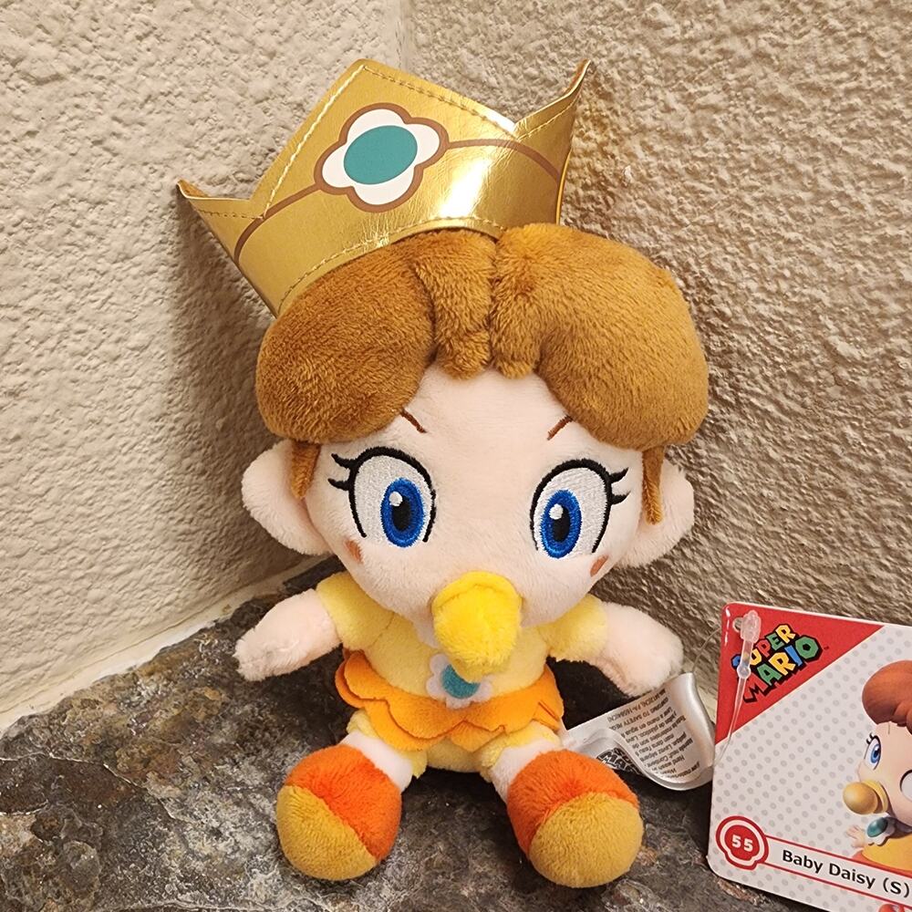 Plush - Baby Princess Daisy 6-inch (NEW) - Super Mario - Nintendo